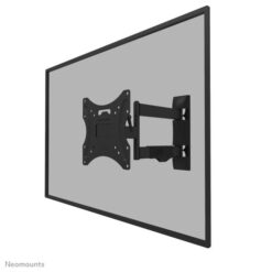 Neomounts WL40-550BL12 Screen Wall Mount, 55", tilt, full motion, 3 pivots, VESA 200x200