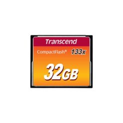 Transcend TS4GCF133 CompactFlash 133, 4GB, CF, MLC NAND, 133x, 50/ 20MB/s, .3V ~ 5V