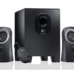 Logitech Z313 Speakerset [2.1 CH, 25 W, 48 - 20000Hz, 2-way, 2x satellite, 1x subwoofer, Black]