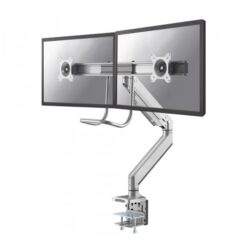 Neomounts NM-D775DXSILVER Flat screen/ TV desk mount Clamp 8 kg, 10- 32", 100x100mm, Silv
