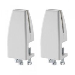 Neomounts NS-CLMP25WHITE clamp set of 2, 8 - 25 mm, Desk, 42 mm, 31 mm, 89 mm, 46.5 cm