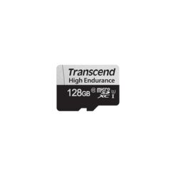 Transcend TS256GUSD350V 350V High Endurance MicroSD w/ adapter, 256GB, U3, 3D NAND, 95/ 45 MB/s