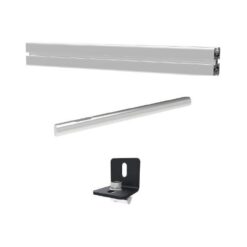 Neovo VWA-05 VWA05, Silver, Stainless steel, AG Neovo VWM-01, VWM-02, 1 pc(s) 120 mm, 80 mm