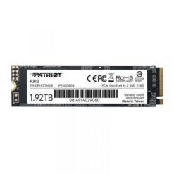 Patriot P310P192TM28P310 P310 SSD, 1920 GB, M.2 2280, RETAIL, 2100/ 1800 MB/s, 280K/ 250K IOPS