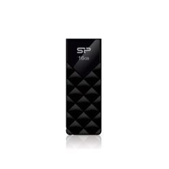 Silicon Power SP016GBUF2U03V1K Ultima U03, 16 GB, USB Type-A, 2.0, Slide, 13 g, Black