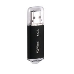 Silicon Power SP032GBUF2M01V1K Ultima â¡, 32 GB, USB Type-A, 2.0, Cap, 10 g, Black