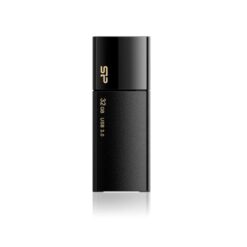 Silicon Power SP032GBUF3B05V1K Blaze B05, 32 GB, USB Type-A, 3.2 Gen 1, Slide, 9.2 g, Black