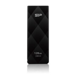Silicon Power SP128GBUF3B20V1K Blaze B20, 128 GB, USB Type-A, 2.0, Capless, Black