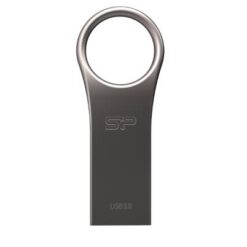 Silicon Power SP128GBUF3J80V1T Jewel J80, 128GB, USB Type-A, 3.2 Gen 1 (3.1 Gen 1) Capless, Titanium
