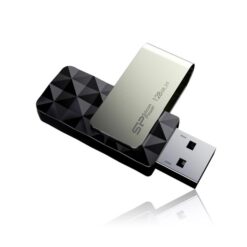Silicon Power SP128GBUF3B30V1K Blaze B30, 128 GB, USB Type-A, 3.2 Gen 1, Swivel, Black