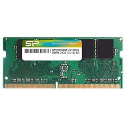 Silicon Power SP008GBSFU213B02, SO-DIMM, 8GB DDR4-2133, 8 GB, DDR4, 2133 MHz, 260-pin
