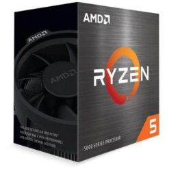 AMD 100-100000252BOX Ryzen 5 5600G, AMD AM4, 6-Core, 3.9/ 4.4 GHz, VEGA7, BOX