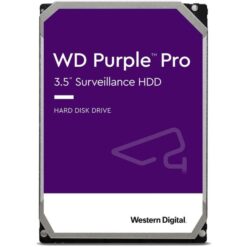 Western Digital WD221PURP Purple PRO Surveillance HDD, 22 TB, 3.5", SATA3, 512MB