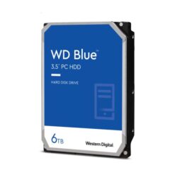 Western Digital WD60EZAX WD BLUE, 6TB, HDD, 3.5", SATA3, 5400RPM, 256MB