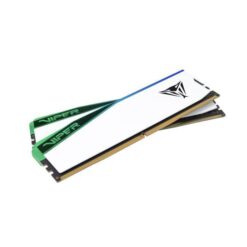 Patriot PVER532G70C38KW Viper Elite 5 White Dual-Kit, 32GB, DDR5, CL38, 7000 MHz, RGB, HS