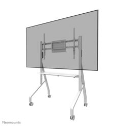 Neomounts FL50-525WH1 floor stand, Multimedia trolley for 55-86" screens, 76 kg, 10 kg, White