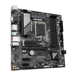 Gigabyte B760M DS3H, mATX, Intel LGA1700, B760, DDR5-SDRAM, 192 GB, USB 3.2, M.2, 2.5 GbE