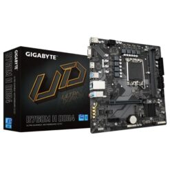 Gigabyte B760M H DDR4 rev. 1.0) mATX, Intel LGA1700, DDR4-SDRAM, 64 GB, USB 3.2, M.2, 2.5 GbE LAN
