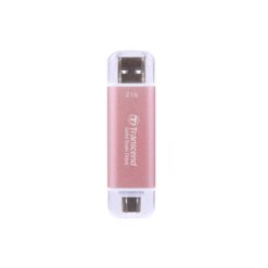 Transcend TS2TESD310P ESD310 PINK External SSD, 2 TB, USB 10Gbps, Type C/ A, 1050/ 950 MB/s