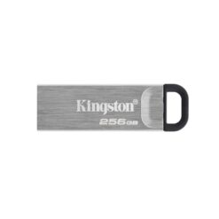 Kingston DTKN/256GB DataTraveler Kyson USB Flash Drive, 256 GB, USB 3.2 Type-A, 200/ 60 MB/s, Silver