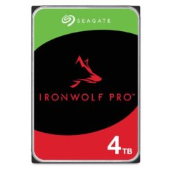 Seagate ST4000NT001 IronWolf Pro HDD, 4 TB, 3.5", 7200 RPM, 256 MB