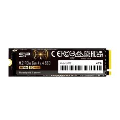 Silicon Power SP02KGBP44US7505 US75 SSD, 2 TB, M.2, PCIe Gen 4x4, 3D NAND, 7000/ 6500 MB/s