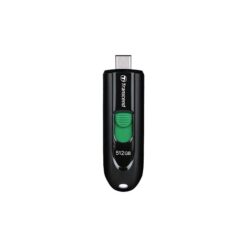 Transcend TS512GJF790C JetFlash 790C Pen Drive, 512GB, USB3.2 Type-C, Capless, Black