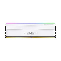 Silicon Power SP064GXLWU60AFDH XPOWER Zenith RGB U-DIMM Kit, 64 GB, DDR5, 6000 Mhz,CL30, OC, White