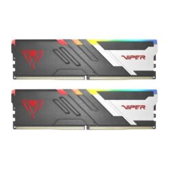 Patriot PVVR564G600C30K Viper Venom RGB DIMM Dual kit, 64 GB, DDR5, 6000MTs, CL30