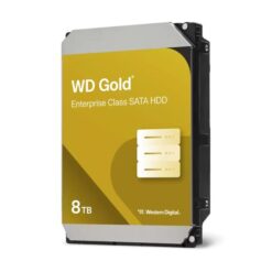 Western Digital WD8005FRYZ Gold, 8 TB, 3.5" SATA3, 256 MB, 7200 RPM, 255 MB/s