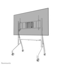 Neomounts FL50-575WH1 floor stand, Multimedia cart/trolley, White, 65" - 110", 300x200 - 1100x600 mm