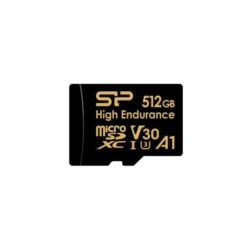 Silicon Power SP128GBSTXDV3V1HSP High Endurance microSD, 128 GB, 4K UHD, V30, UHS-1 A1