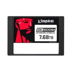 Kingston SEDC600M/7680G Technology 7680G DC600M Enterprise SATA SSD, 7.68 TB, 2.5", SATA3, 560 MB/s