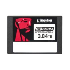 Kingston SEDC600M/3840G Technology DC600M 3840G Enterprise SATA SSD, 3.84 TB, 2.5", SATA3, 560 MB/s