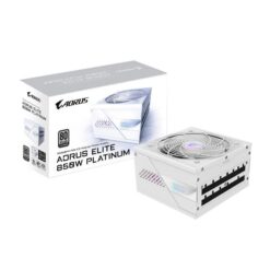 Gigabyte GP-AE850PM PG5 ICE AORUS ELITE P850W ICE, PCIe 5.0, 80 PLUS, Fully Modular, 120mm, ATX3.0