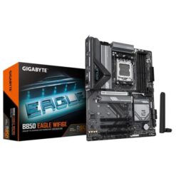Gigabyte B850 EAGLE WIFI6E, ATX, AMD AM5, B850, 4x DDR5 8200 O.C, 3x M.2, WI-FI 6E, GBLAN, USB-C
