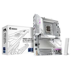 Gigabyte B860 A ELITE WF7 ICE AORUS ELITE WIFI7 ICE, ATX, Intel LGA1851, B860, DDR5, 2.5 GbE, Wi-Fi7