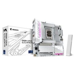 Gigabyte B860M A ELT WF6E ICE AORUS ELITE WIFI6 ICE, mATX, LGA1851, Intel B860, 4xDDR5, Wi-Fi 6E