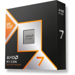 Amd 100-100001084WOF Ryzen 7 9800X3D CPU, AM5, 8C/ 16T, 4.7/ 5.2 GHz, 96MB, 120W, BOXED