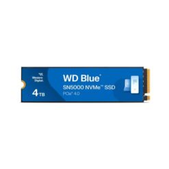 Western Digital WDS400T4B0E SN5000 Blue SSD, 4 TB, M.2 NVMe Gen 4.0, 5500/ 5000 MB/s, 900K IOPS