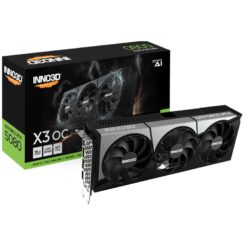INNO3D N50803-16D7X-17603930 GEFORCE RTX 5080 X3 OC, ATX, 16GB, GDDR7, 256-bit, 960GB/s, PCIe5, 360W