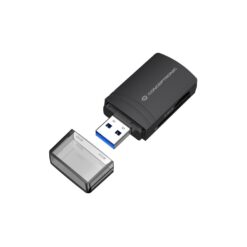 Conceptronic BIAN06B SD TF/MicroSD 4.0 Card Reader, UHS-II, USB 3.2 Gen 1 Type-A, 5Gbps, (Micro-)SD