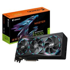 Gigabyte GV-N5070AORUS M-12GD AORUS GeForce RTX 5070 MASTER 12G, 12 GB, GDDR7, 192bit, PCIe 5.0