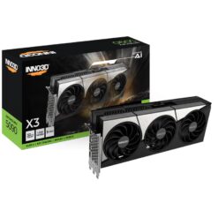 INNO3D N50903-32D7-17593928 GEFORCE RTX 5090 X3, ATX, 32 GB, GDDR7, 512-bit, 1792 GB/s, 575W