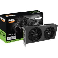 INNO3D N50602-08D7-195071N INNO3D GEFORCE RTX 5060 8GB TWIN X2, 8 GB, GDDR7, 128-bit, 550 W