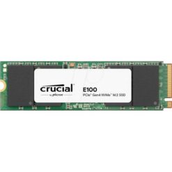 Crucial CT480E100SSD8 E100 SSD, 480 GB, M.2 NVME, PCIe Gen 4, 4700Mbs