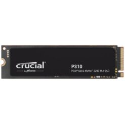 Crucial CT1000P310SSD8 P310 SSD, 1 TB, M.2 PCIe Gen4 NVMe, 3D NAND, 7100/ 6000 MB/s