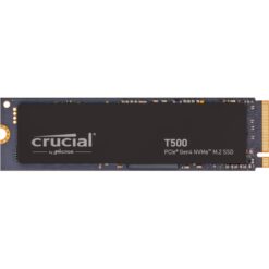 Crucial CT4000T500SSD3 T500 SSD, 4TB, PCIe Gen4, NVMe M.2, 7000/ 6900 MB/s,1350K/ 1050K IOPS