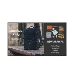 Neovo QM5503 55inch LED, 3840x2160UHD, 400cd/m2, 5000:1, 5ms, 178/178, 1.07B colours, USB3,VGA/HDMI