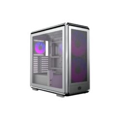 Cooler Master MF600M-SGNN-S01 MasterFrame 600 Mesh Silver, ATX, Window, 2x 200mm ARGB, 1x 120mm ARGB